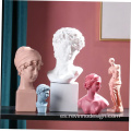 Estatuas de decoración del hogar estatua de yeso cuerpo humano
